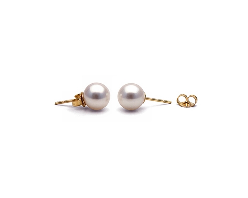 Yellow gold earstuds from Selectraders