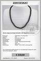 Black cultured pearl necklace at SelecTraders