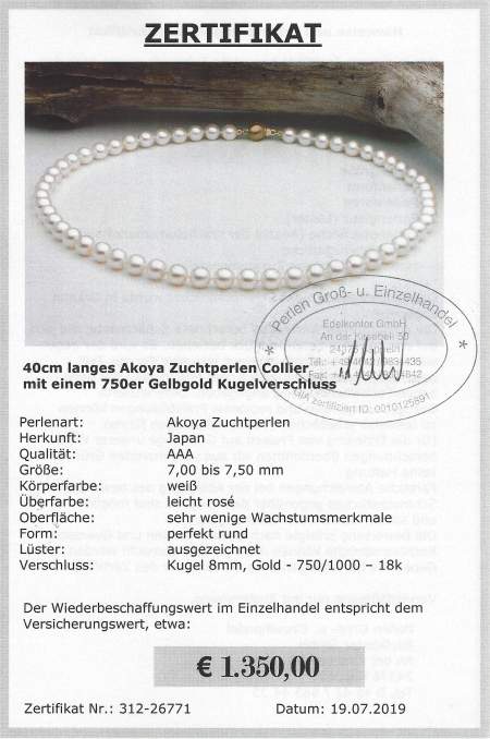 Pearl Necklace white at SelecTraders