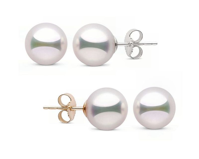 Pearl Stud Earrings at SelecTraders