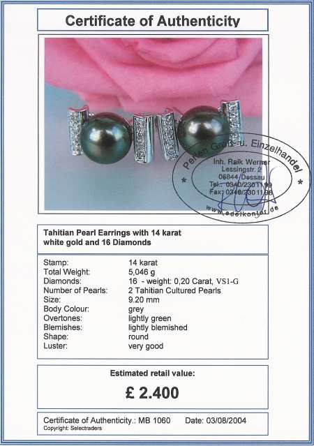 Tahitian pearl bracelet 