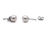 White gold<br>Earstuds<br>6.0 - 7.0 mm