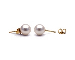 Yellow gold<br>Earstuds<br>6.0 - 7.0 mm