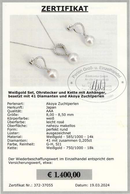 Pearl Jewellery Set at Selectraders